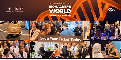 Biohackers World LA 2026 Longevity, Anti-Aging & Health Optimization Conference