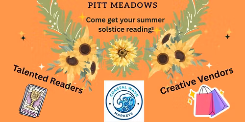 Coastal Wave Summer Solstice Oracle Psychic Fair and Market