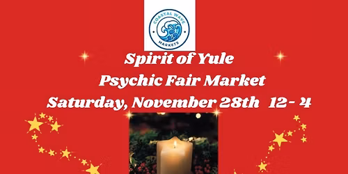 Coastal Wave Markets Sprit of Yule Market with Psychic Fair!