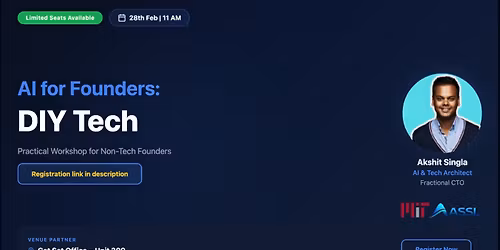 AI for Founders: DIY Tech