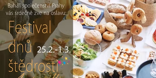 invitation: Celebration of the Bah\u00e1\u2019\u00ed days of generosity Ayy\u00e1m-i-H\u00e1 in Prague