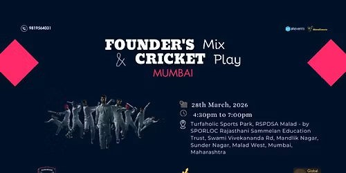Founder's Mix & Cricket Play