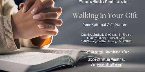 Women's Panel: Walking in Your Gift