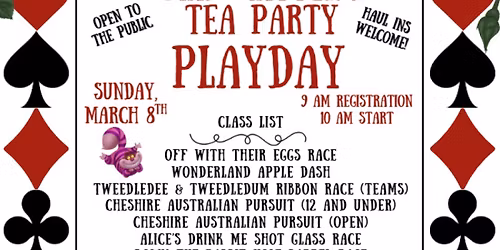 Mad Hatter's Tea Party Playday (New Date: 3\/8\/26)