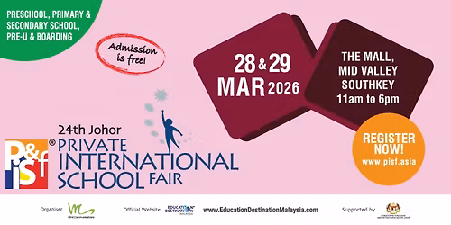 24th Private & International School Fair in Johor