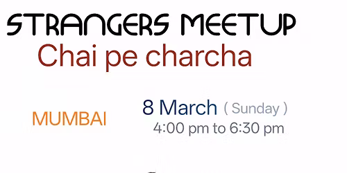 Strangers meetup \/ coffee with strangers
