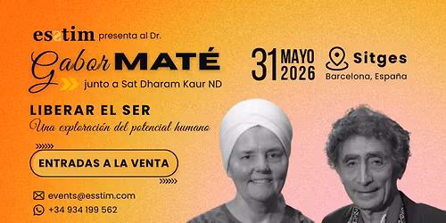 Dr Gabor Mat\u00e9 en Sitges (Barcelona)