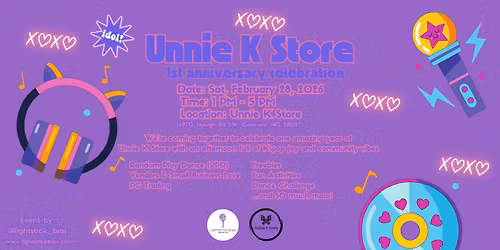 Unnie K Store 1st Anniversary
