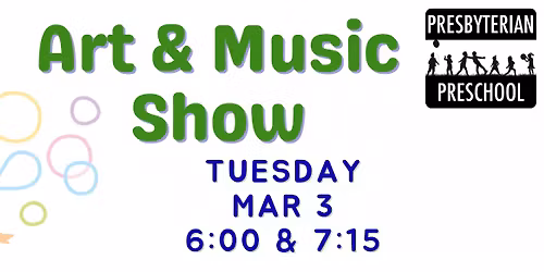 Presbyterian Preschool Art & Music Show