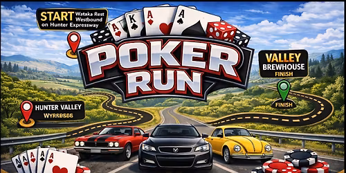 Car Poker Run Observation Drive 24th May 2026
