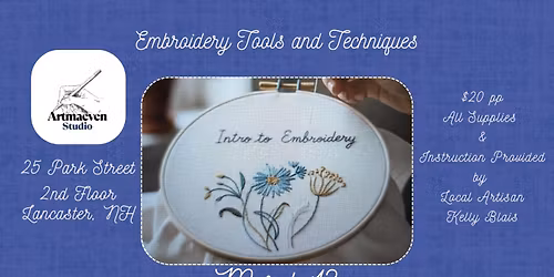 Embroidery Tips and Techniques with Kelly