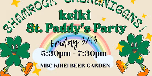 Shamrock Shenanigans Keiki Cookie Party!