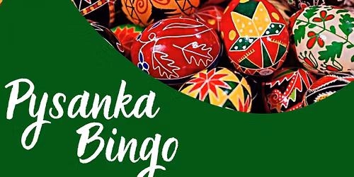 Pysanka Ukrainian Easter Egg Bingo