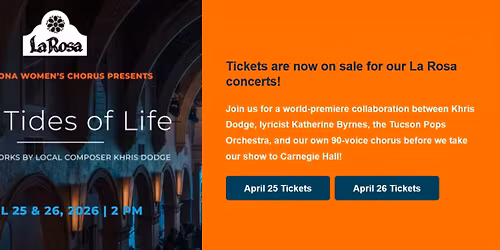 Arizona Women's Chorus - Spring Concert Series