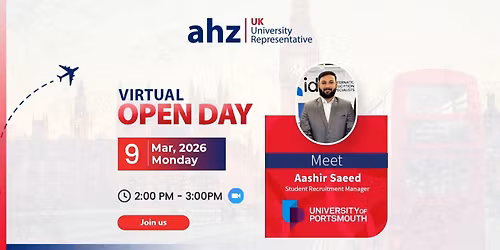 University of Portsmouth Virtual Open Day