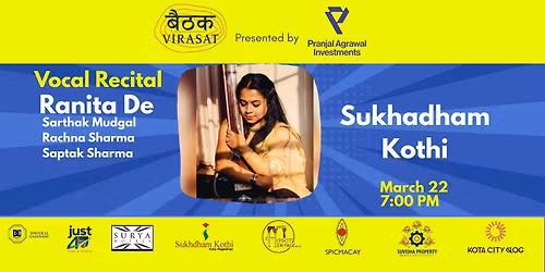 Vocal Recital By Ranita De