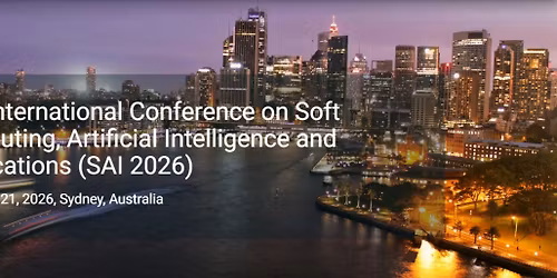 15th International Conference on Soft Computing, Artificial Intelligence and Applications (SAI 2026)
