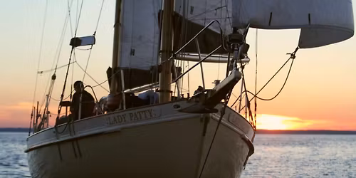 Lady Patty Chesapeake Bay Sunset Champagne Sail