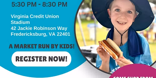 Kid's Market: Home Game with Fredericksburg Nationals