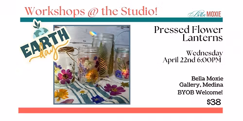 Pressed Flower Lanterns