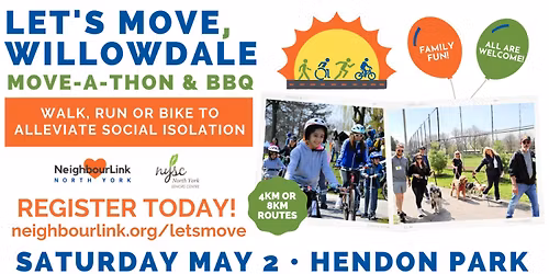 Let's Move, Willowdale: Move-a-thon & BBQ 