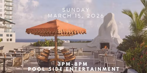 Mayfair Rooftop Pool Party! Salsa! - Bachata! - Merengue!