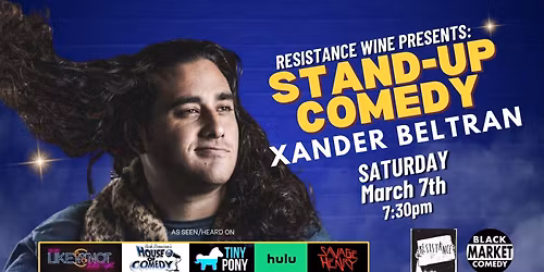 Winter Rebellion Comedy: Xander Beltran in Ashland