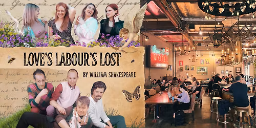 Shakespeare's "Love's Labour's Lost" at The Crush Pad by Jones Coffee Roasters