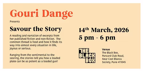 Gouri Dange - Savour the Story