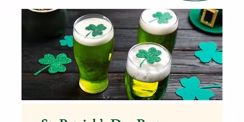 St. Patrick\u2019s Day Party and Pub Crawl at Touchmark at All Saints