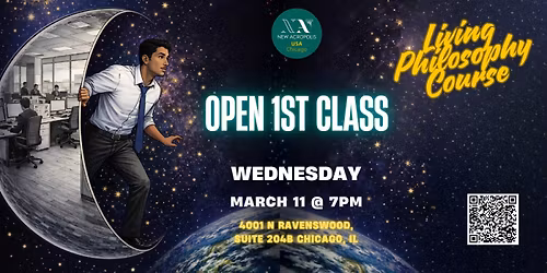 Open 1st Class to Living Philosophy