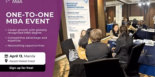 Access MBA event in Manila