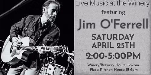 Live Music featuring Jim O'Ferrell at Mountain Run Winery