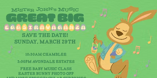 Mister John's Great Big Eggstravaganza