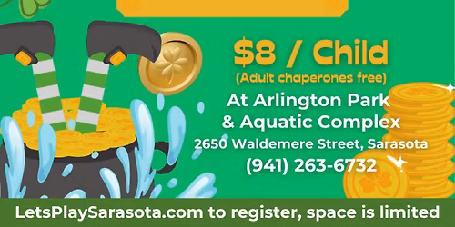 St. Patrick's Day- Dive For Gold Pool Party!