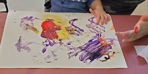 Tot Time - Messy Art