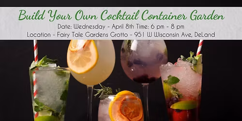 Build Your Own Cocktail Container Garden Class