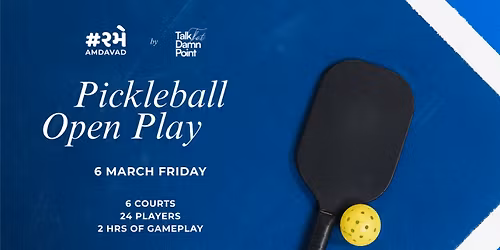 Pickleball Night | Rame Amdavad | TtDP Community Play