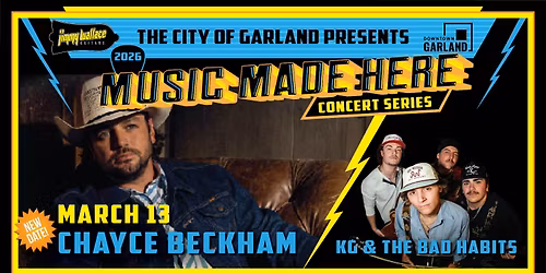 Music Made Here: Chayce Beckham ft. KG and The Bad Habits