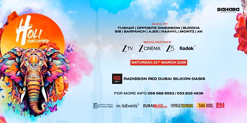 Holi Sundowner 2026 \u2013 Festival of Colors