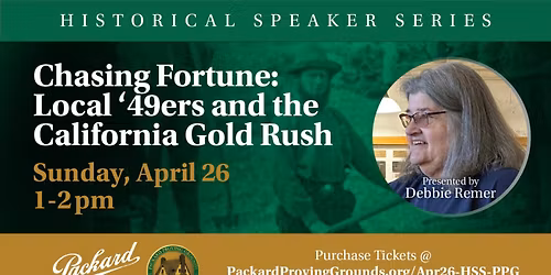 Chasing Fortune: Local '49ers and the California Gold Rush