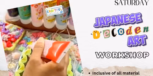 Japanese Decoden Art Workshop