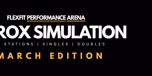 HYROX Simulation - Flexfit Perfomance Arena.