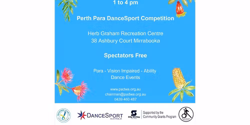 2026 Perth Para DanceSport Competition