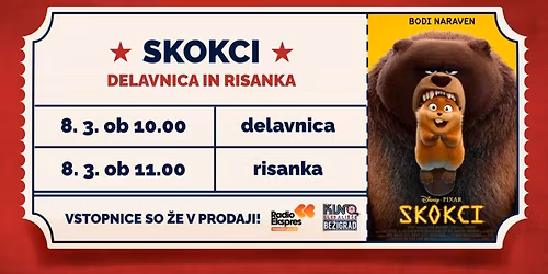 SKOKCI: Delavnica in risanka