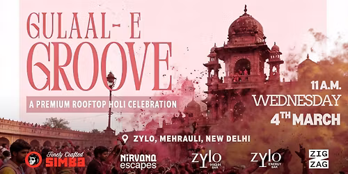 Gulaal-e-Groove: Premium Rooftop Holi Celebration