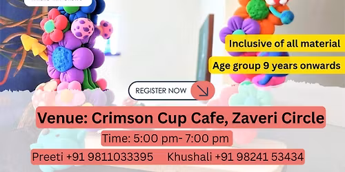 Foam Clay Mirror Art Workshop