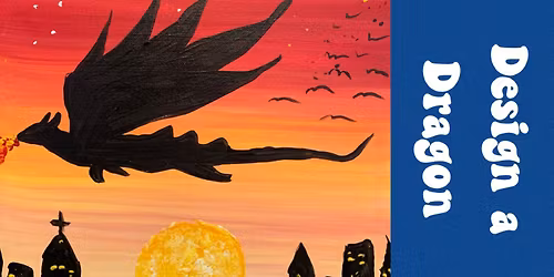 Cosmic Creators Youth Art Discovery Program (Ages 5-12) - Design a Dragon Acrylic