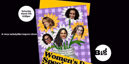 Women's Day Special: Improv Comedy Show \u2022 Ingl\u00e9s