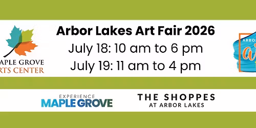 Arbor Lakes Art Fair 2026
